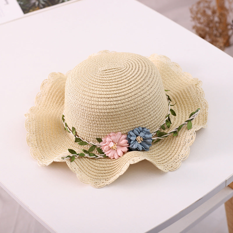 Parent-child Straw Hat, Straw Woven Bag, Sunshade