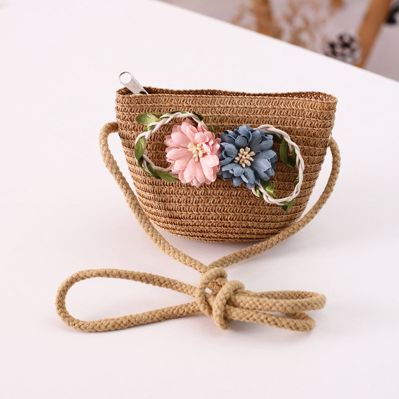 Parent-child Straw Hat, Straw Woven Bag, Sunshade