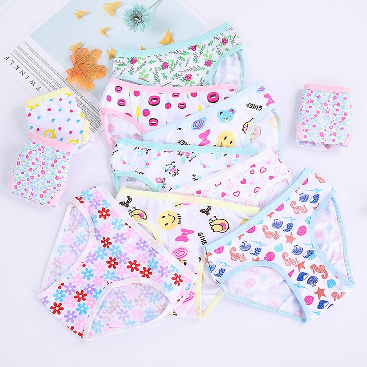 Children's cotton briefs