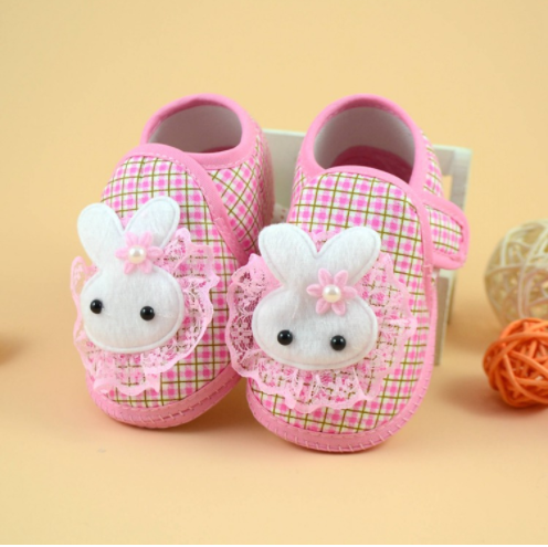 Non-slip Baby Toddler Shoes Soft Sole Cartoon Cloth Sole