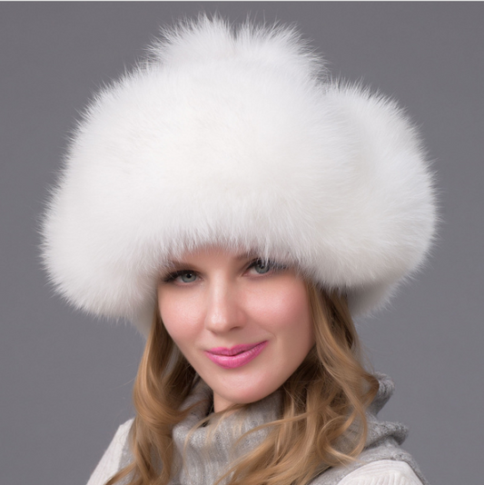 Fur hat fox fur Leifeng women's hat