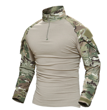 Men's Camouflage Tactical Top