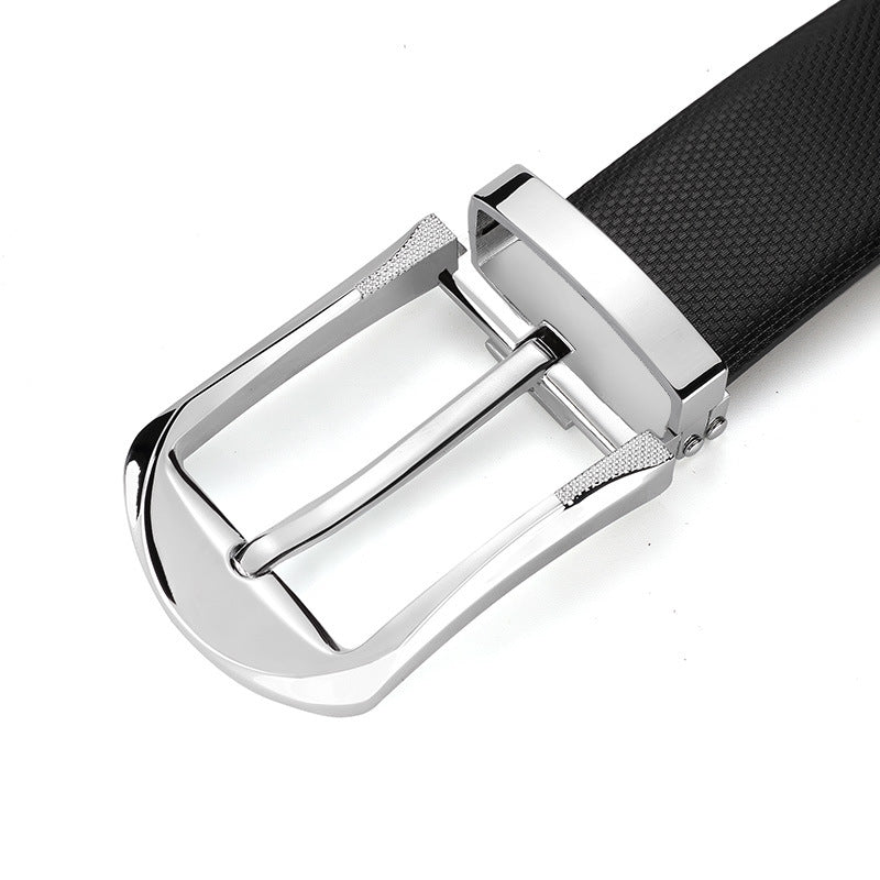 Pin buckle casual business belt