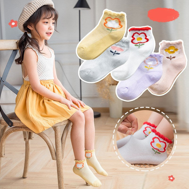 Children's socks Summer Cotton breathable baby socks