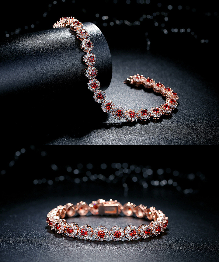 Zircon bracelet