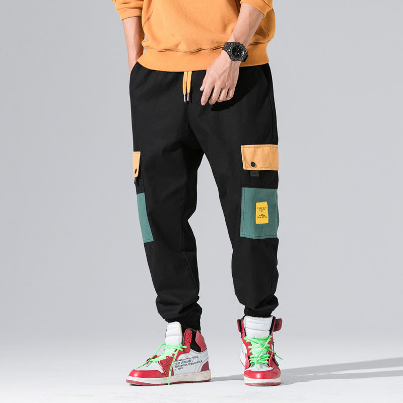 Multi-Pocket Hip Hop Cargo Pants