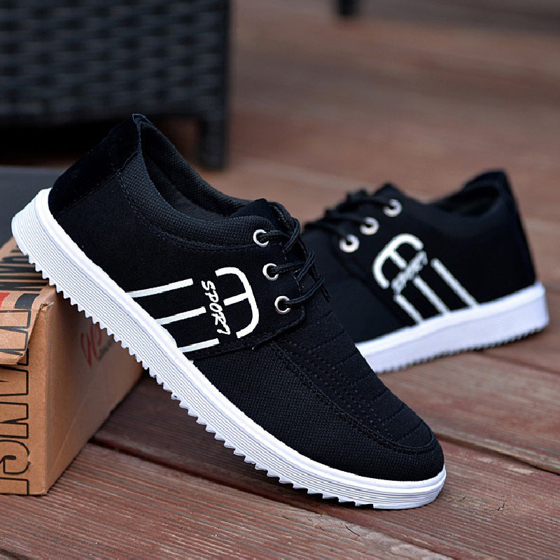 2021 new autumn air shoes men's casual shoes sneakers slip Korean fashion shoes