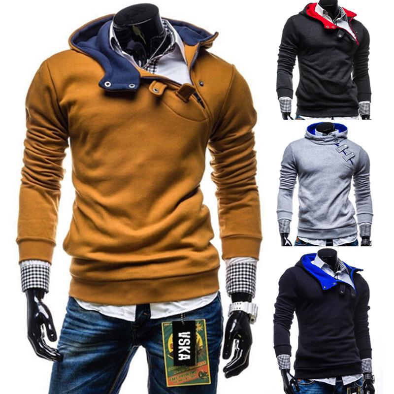 Men's Hooded Pullover Sweater