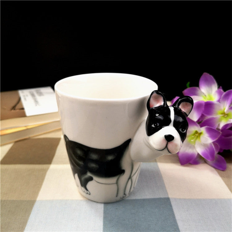 Creative Ceramic Water Cup Of Cartoon Dog