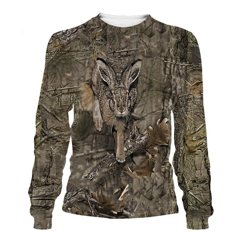 Hunting Camouflage Duck 3D Printed Hooded Sweatshirt