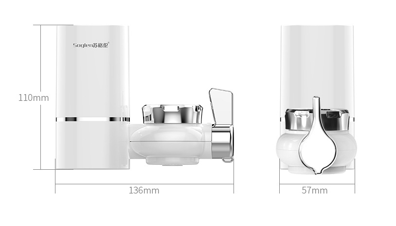 Ceramic filter faucet water purifier