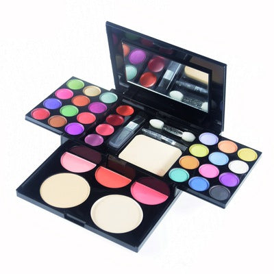 Manufacturers supply Edith 33 color eye shadow make-up suit combination easy to make up makeup cosmetics suit