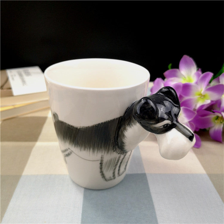 Creative Ceramic Water Cup Of Cartoon Dog