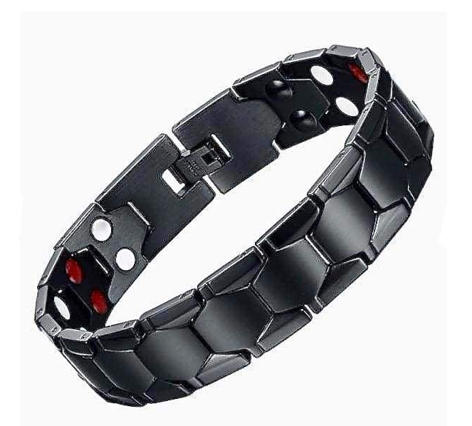 Health Energy 4 IN 1 Bracelet Magnetic Titanium Bio Energy Bracelet For Men Arthritis Twisted Healthy Magnetic Bracelet