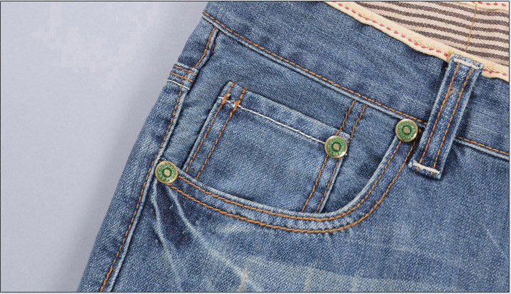 Men's Jeans Straight Loose Trend Wild Youth Tide Brand Casual Self-cultivation