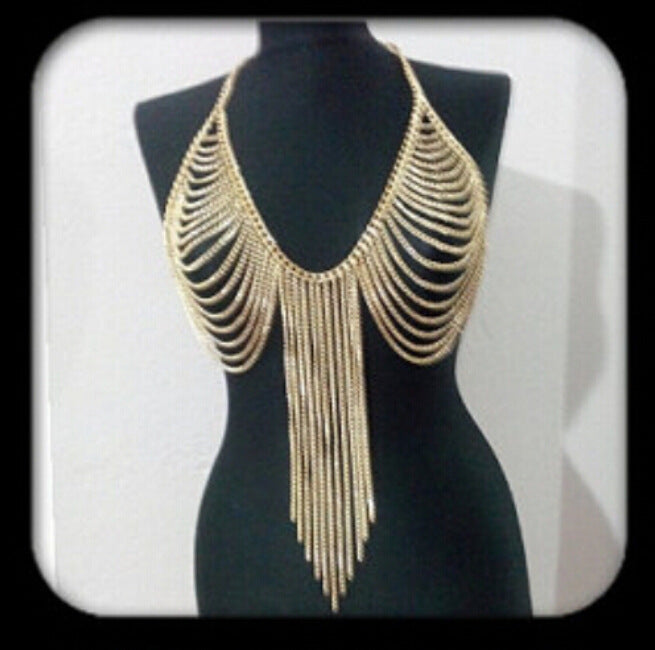 Chest Chain Tassel Body Chain