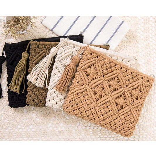 Mini cute straw straw woven bag