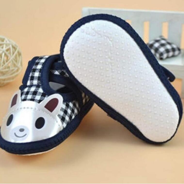 Non-slip Baby Toddler Shoes Soft Sole Cartoon Cloth Sole