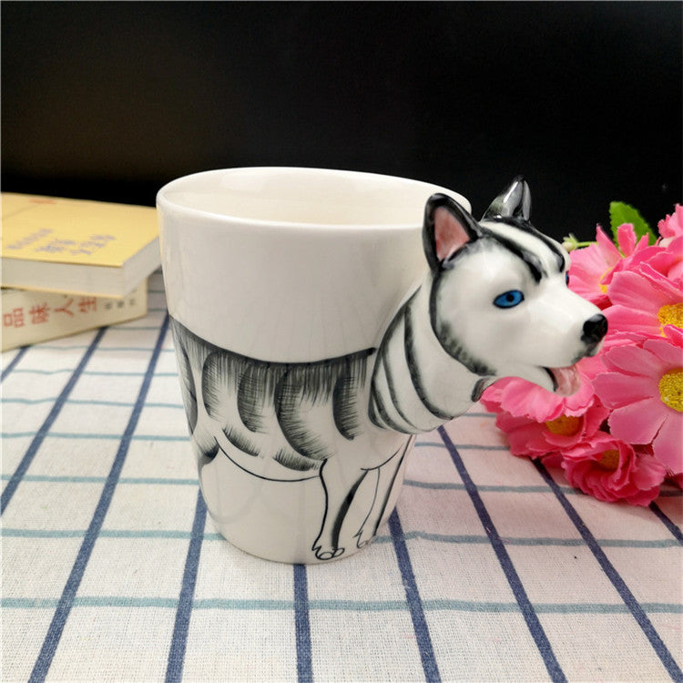 Creative Ceramic Water Cup Of Cartoon Dog