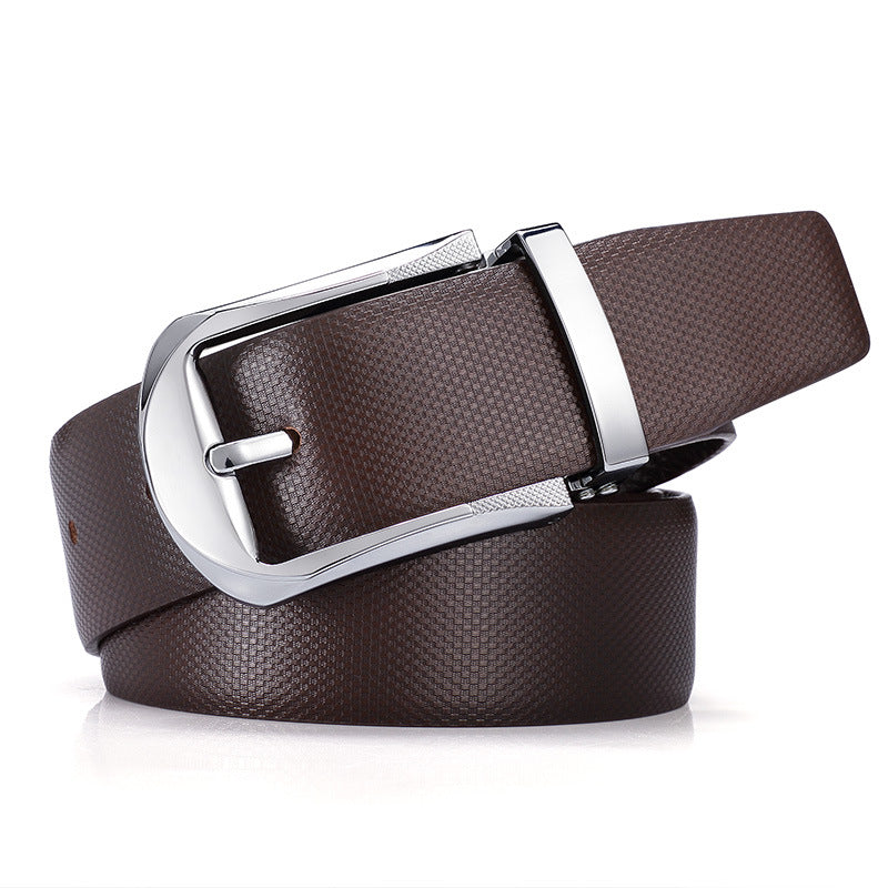 Pin buckle casual business belt