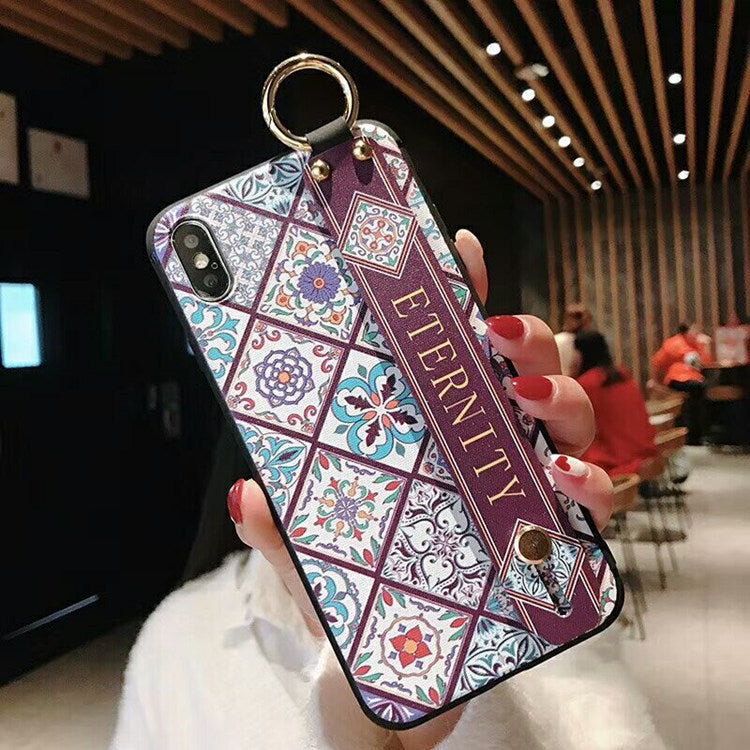 Compatible with Apple , Wristband phone case