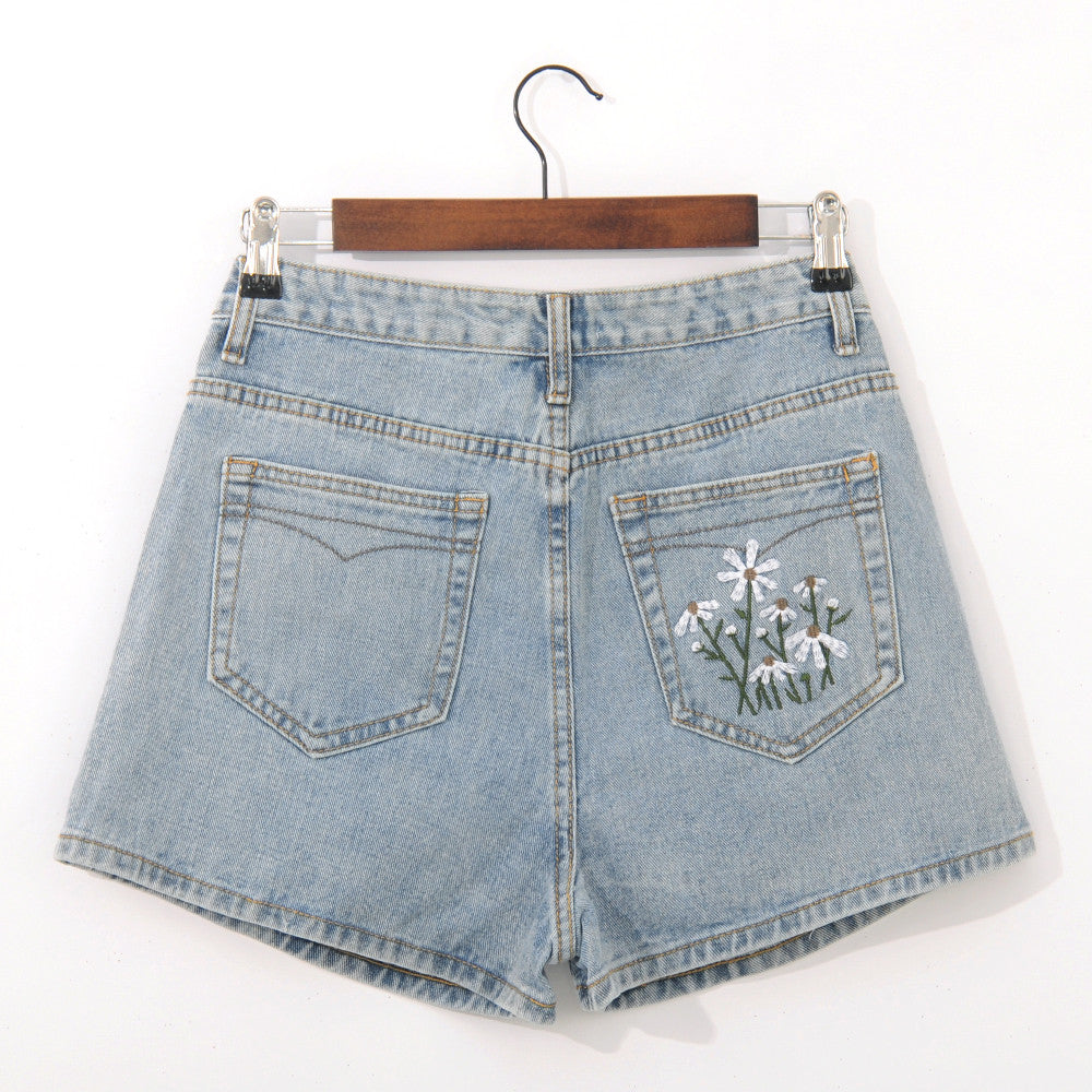 Women's High Waist Fashion Denim Shorts