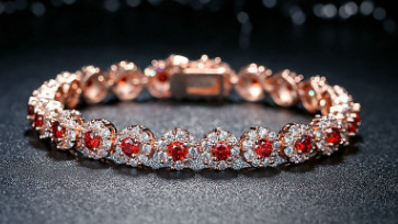 Zircon bracelet