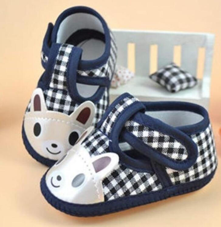 Non-slip Baby Toddler Shoes Soft Sole Cartoon Cloth Sole