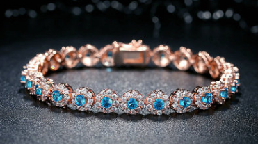 Zircon bracelet