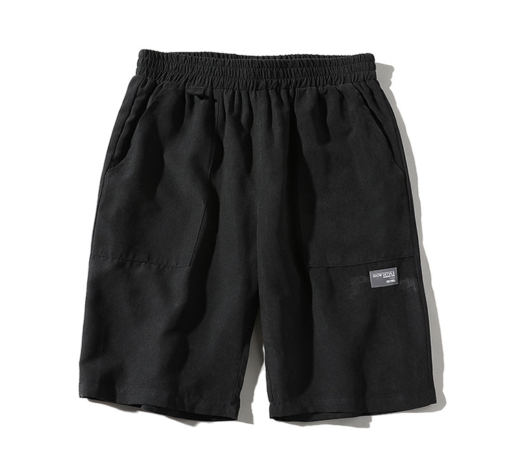 Summer New Men's Five-point Beach Shorts Wear Loose And Comfortable Home Casual Pants Hong Kong Trend