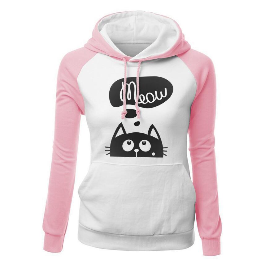 Cat Meow Hoodie with a Collar