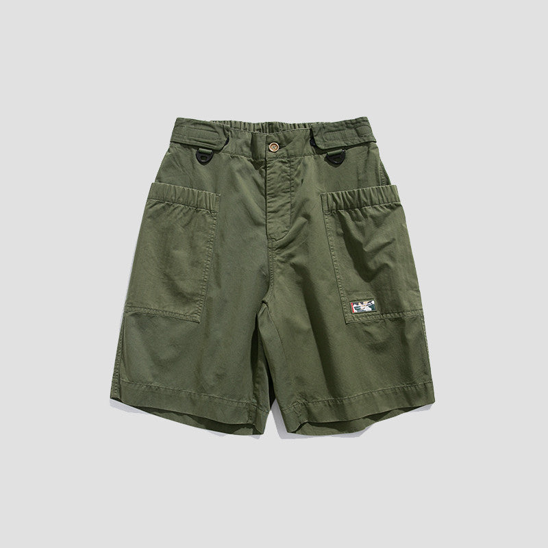 Men's Cotton Casual Five-point Pants Shorts