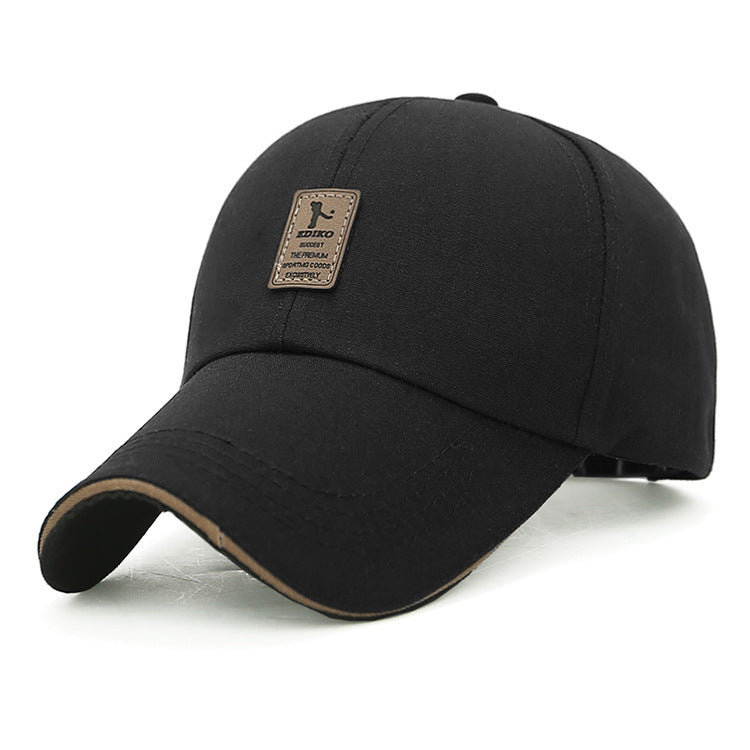 Men's outdoor leisure middle-aged cap