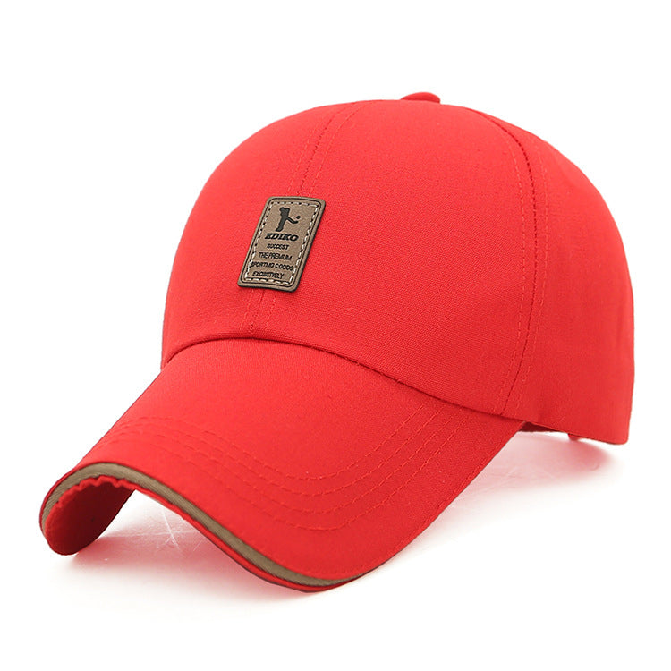 Men's outdoor leisure middle-aged cap