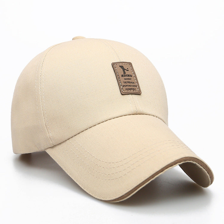 Men's outdoor leisure middle-aged cap