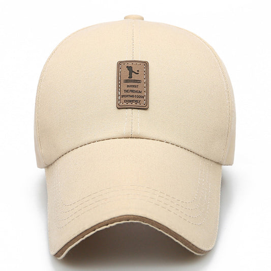 Men's outdoor leisure middle-aged cap