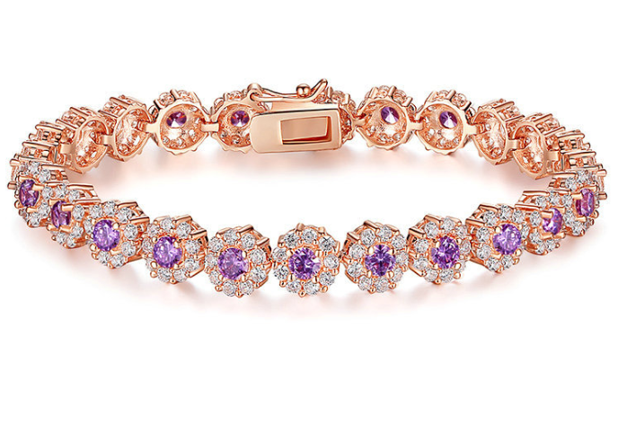 Zircon bracelet