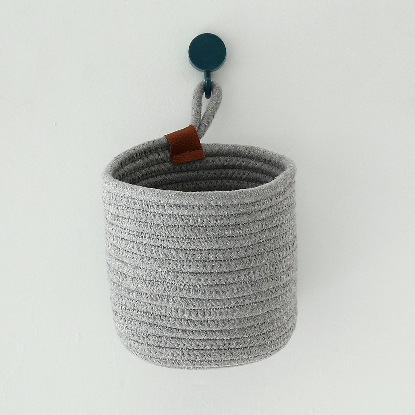 Nordic Minimalist Cotton Rope Desktop Storage Basket