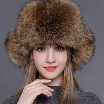 Fur hat fox fur Leifeng women's hat