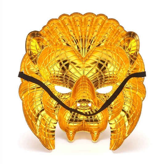 Golden Lion's Head Halloween Cospaly Prom Mask