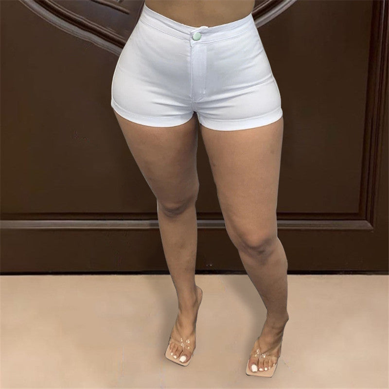 Women's High Stretch Shorts And Feet Pants