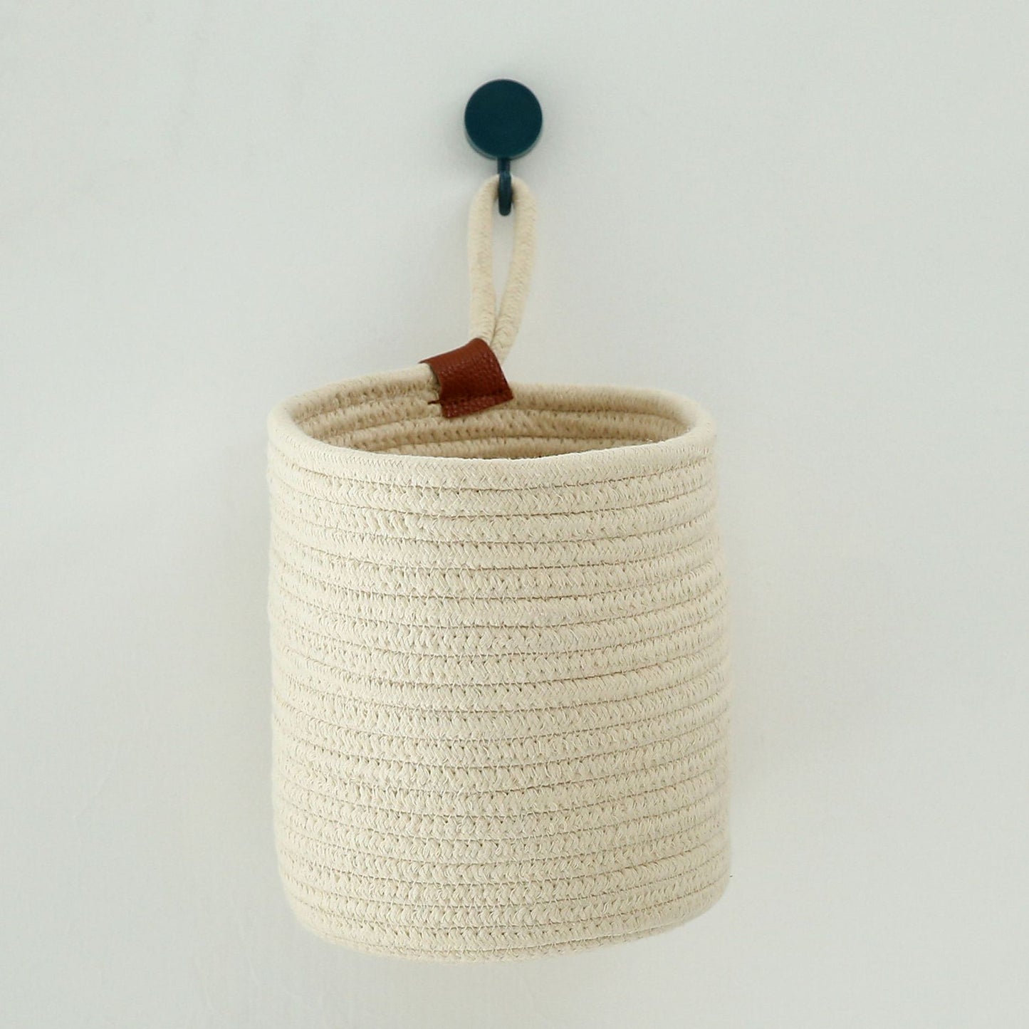 Nordic Minimalist Cotton Rope Desktop Storage Basket