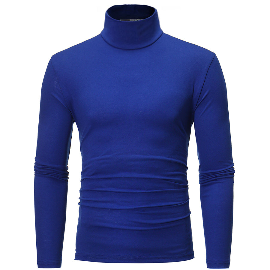 High-neck Thin Long-sleeved T-shirt Bottoming Shirt