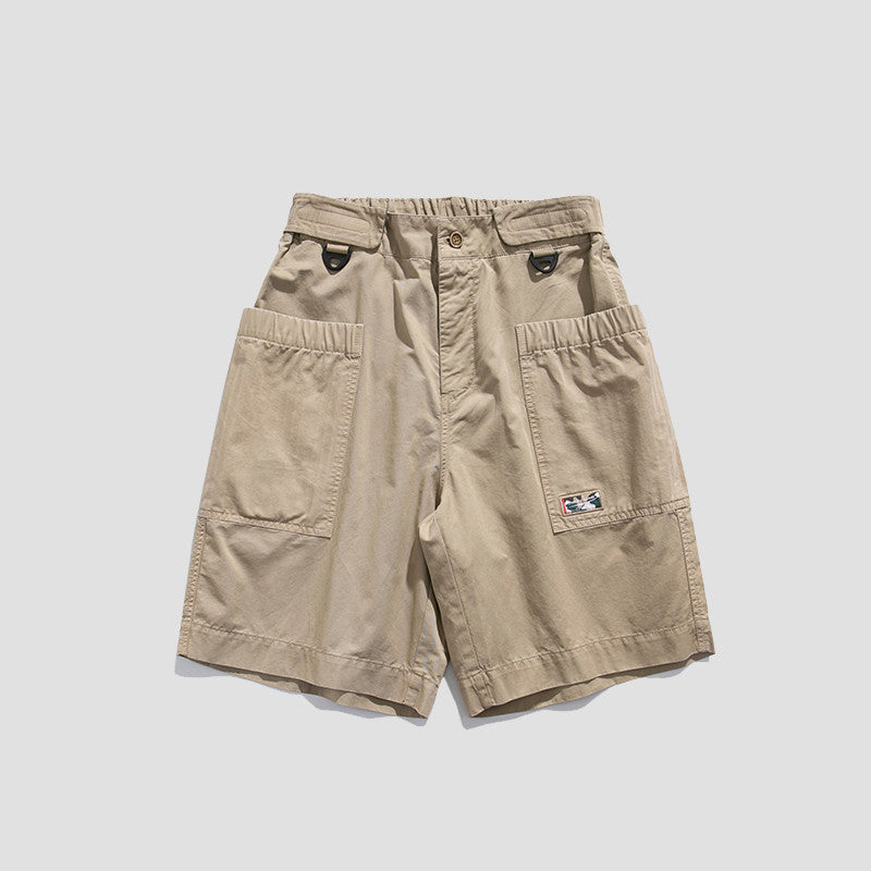 Men's Cotton Casual Five-point Pants Shorts