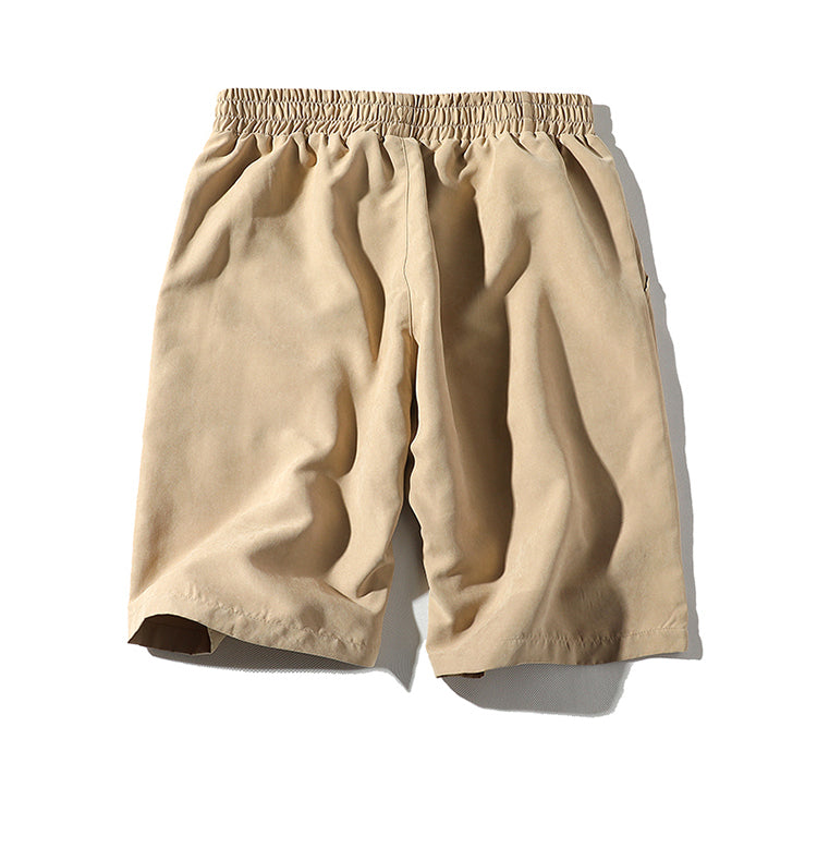 Summer New Men's Five-point Beach Shorts Wear Loose And Comfortable Home Casual Pants Hong Kong Trend