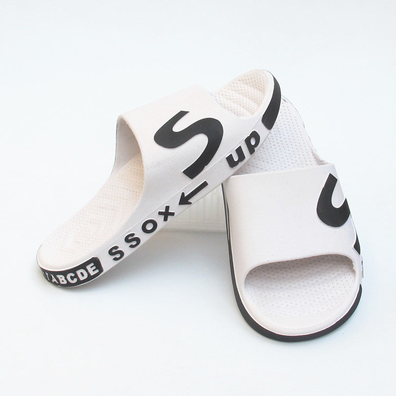 Sports Style Alphabet Sandals At Home