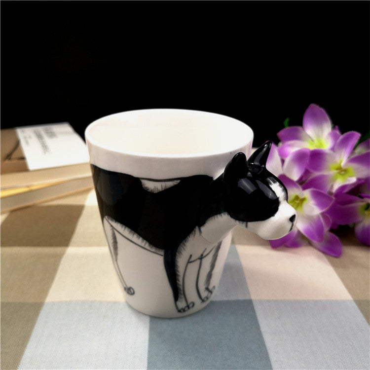 Creative Ceramic Water Cup Of Cartoon Dog