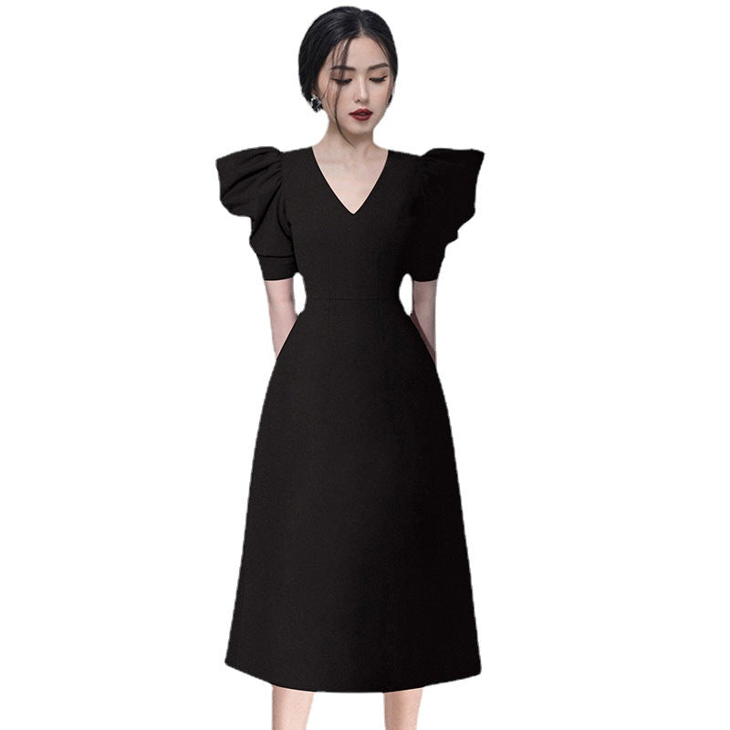 A Niche Sense Of Design Retro Celebrity Black Dress