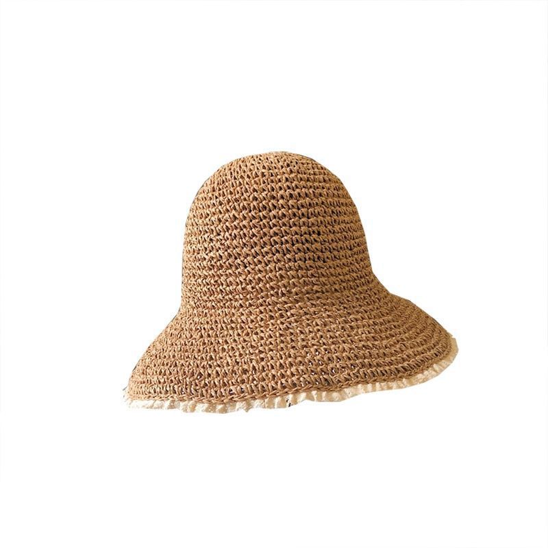 UV Protection Bow Straw Hat